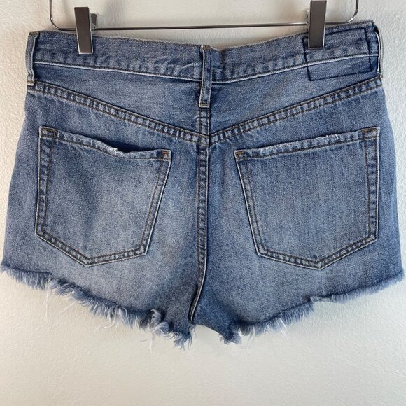Free People We The Free High Rise Button Front Cutoff Shorts Size 29 - Picture 8 of 9